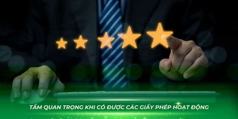 Giấy phép hoạt động xác nhận mức độ uy tín và đáng tin cậy của Good 88